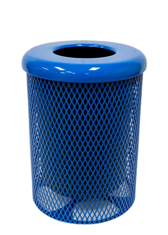 Weatherproof Metal Outdoor Trash Receptacles