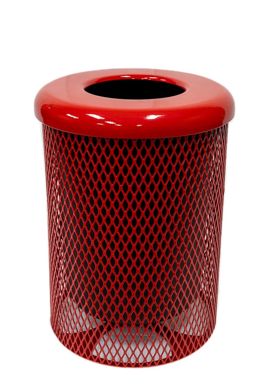 Weatherproof Metal Outdoor Trash Receptacles