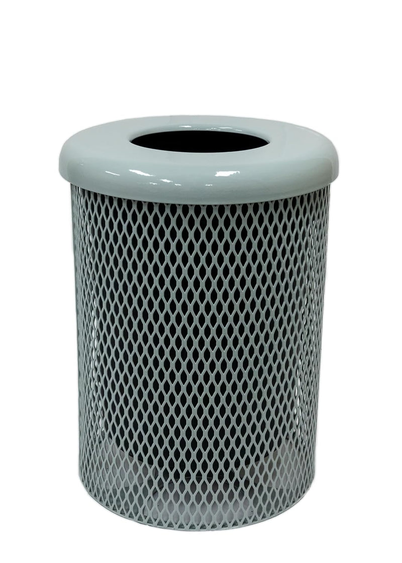 Load image into Gallery viewer, Weatherproof Metal Outdoor Trash Receptacles
